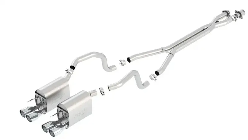 Borla S-Type Ii Axle-Back Exhaust System – Stainless Steel Performance Upgrade (140440) 1