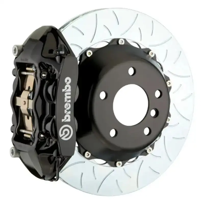 Brembo Gt Bbk Rear Rotors – 380×28Mm Two-Piece Slotted, Type 3 Black Finish (991.1 C2) 1