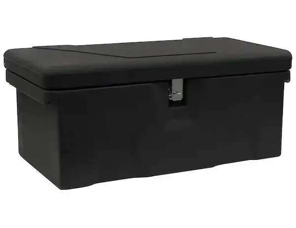 Buyers Products 1712230 Single-Lid Tool Chest – 15-Cubic-Foot Smooth Black Polyethylene 1