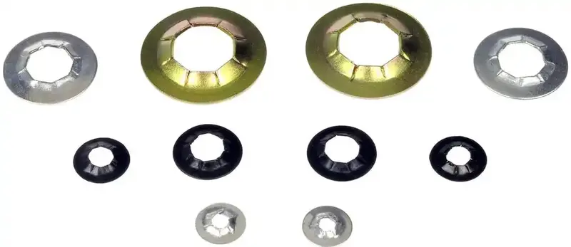 Dorman 13441 Assortment Of Push Nuts — 1/8", 3/16", 1/4", 3/8", And 1/2" Sizes (2 Each) 1