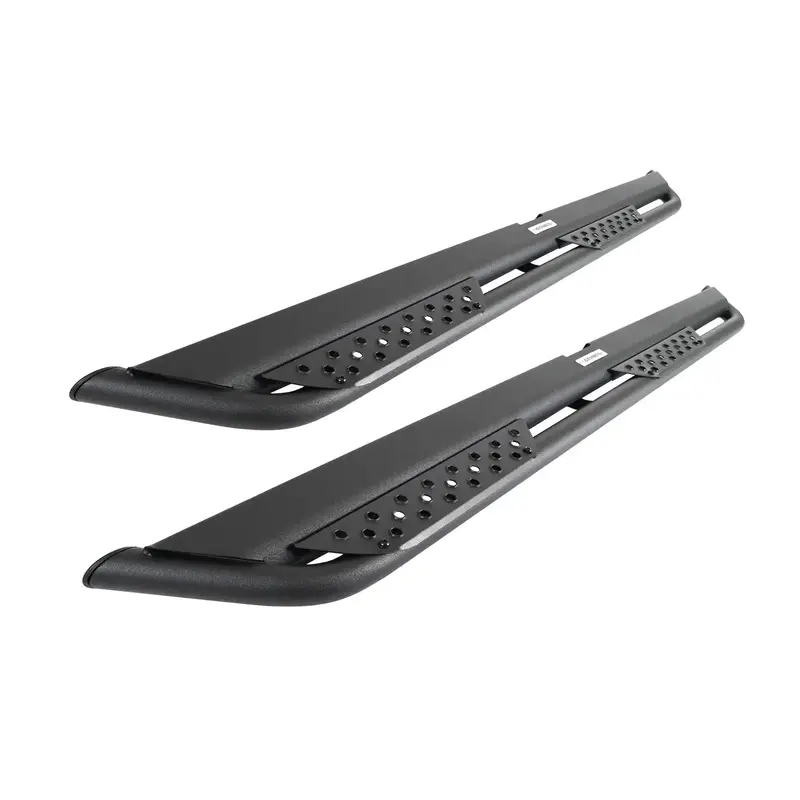 Go Rhino Fsdt4506T Heavy-Duty Side Steps – Steel Rocker Panel Protection & Step Function 1