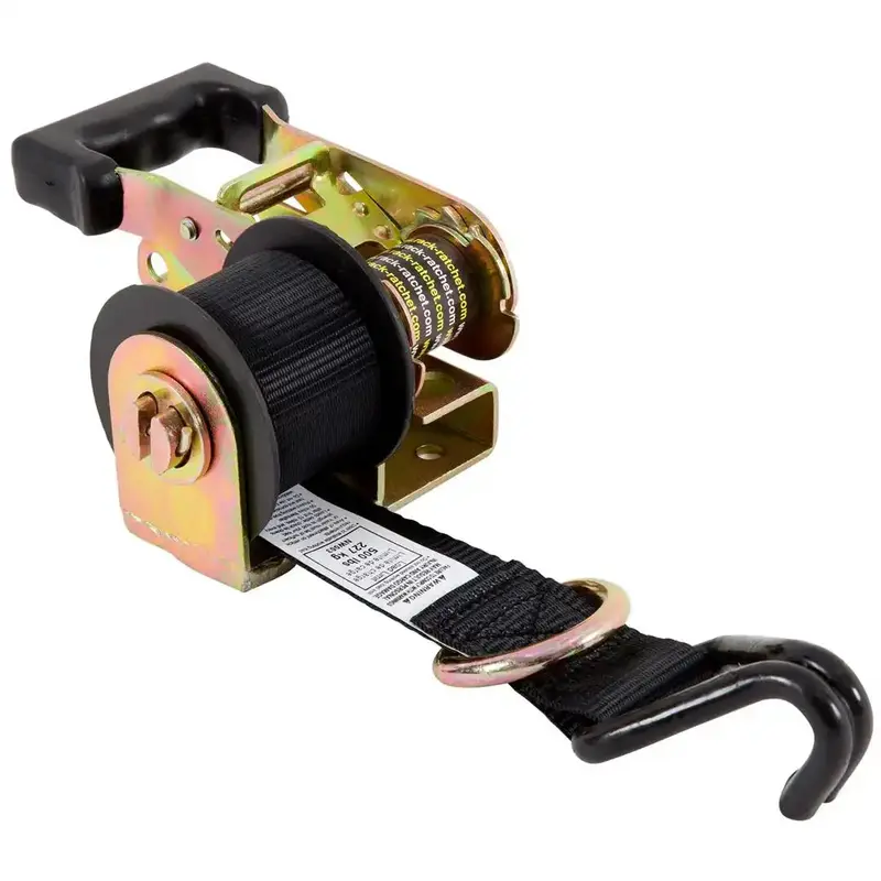 Heavy-Duty Ratchet Tie-Down Strap – 8-Foot Length, 500-Lb Working Load Limit 1