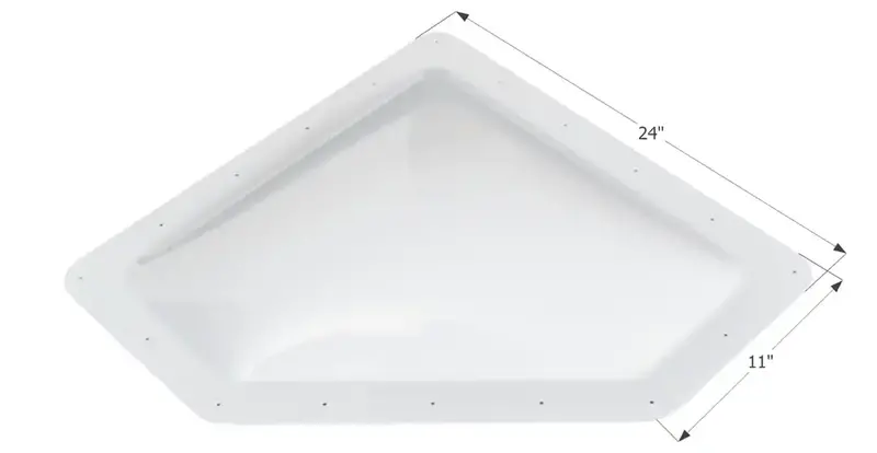 Icon Nsl208W Non-Opening Rv Skylight – 01865 Model 1