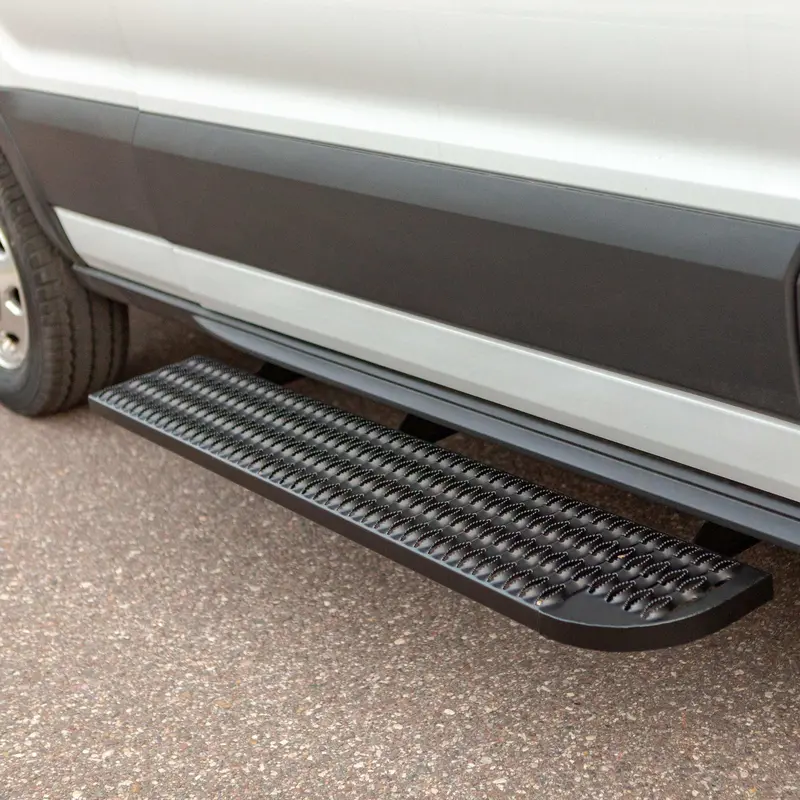 Luverne Grip Step Xl Running Board Kit – 9.5" X 54" Steel Passenger-Side Step For Mercedes-Benz Sprinter Vans 1