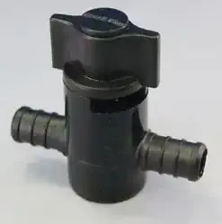 Polyethylene Straight-Through Stop Valve – Inline Flow Control For Fluid Systems 1