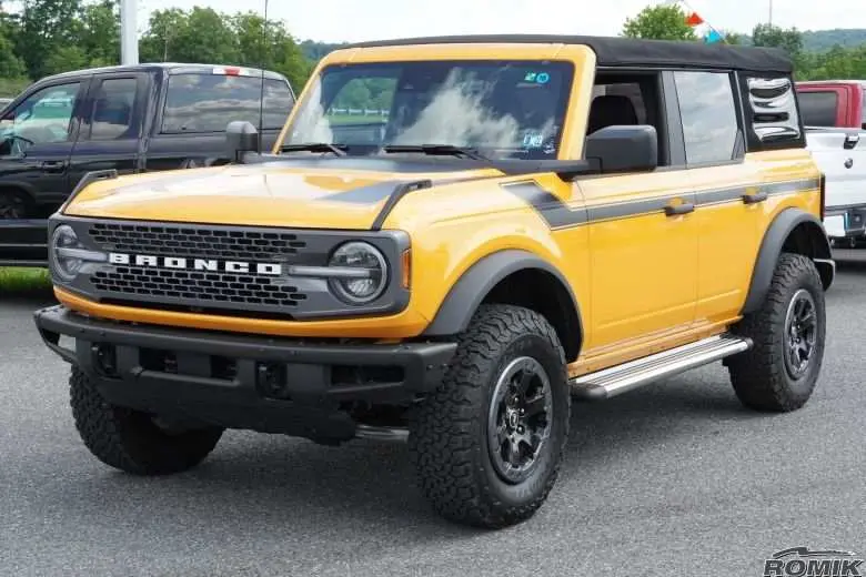 Rb2 Stainless Steel Running Boards For 2021–2022 Ford Bronco 4-Door 1