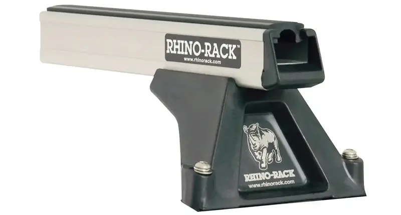 Rhino-Rack Heavy-Duty Roof Rack – Rltf Silver Dual-Bar System, Ja0998 1