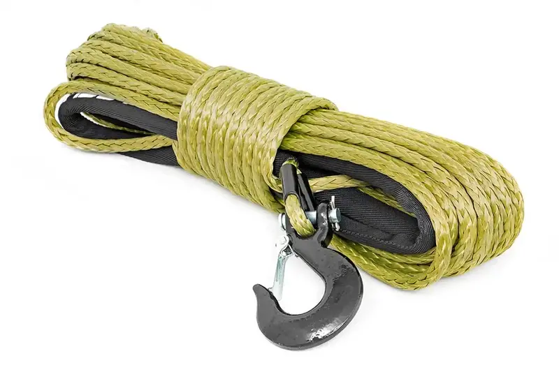 Rough Country Rs137 Synthetic Winch Rope – High-Strength, Low-Stretch Replacement 1