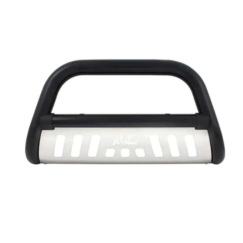 Westin Ultimate Bull Bar – 3-Inch Black Powder-Coated Steel Front Protection 1